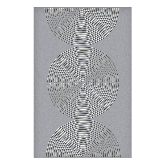 Lined Circles Embossing Folder by Dina Wakley