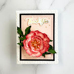 Linen 3D Embossing Folder by Suzanne Hue