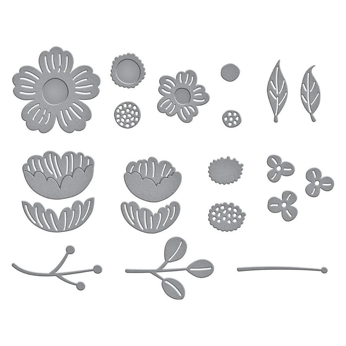 Little Blooms Etched Dies