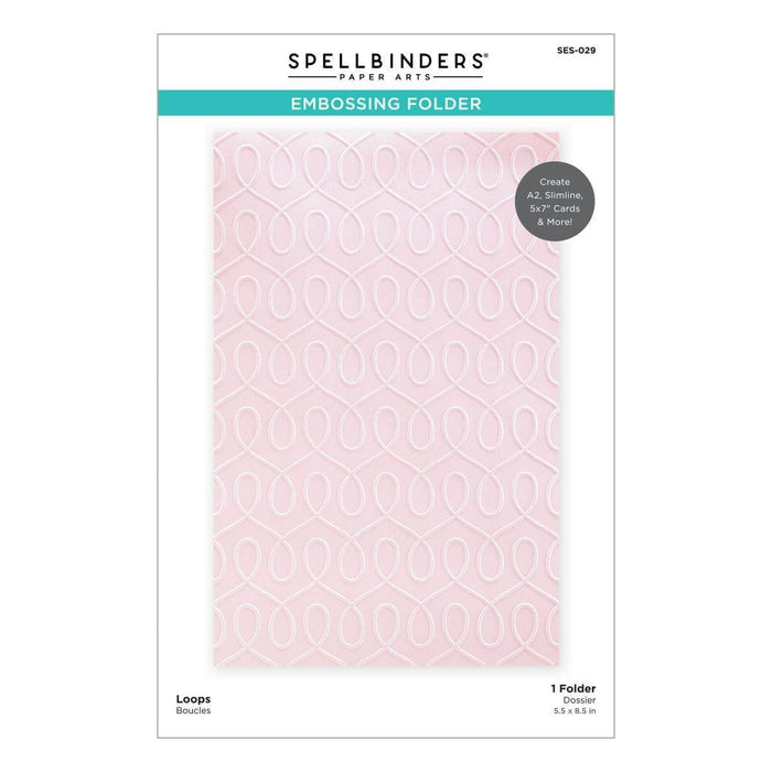 Loops Embossing Folder