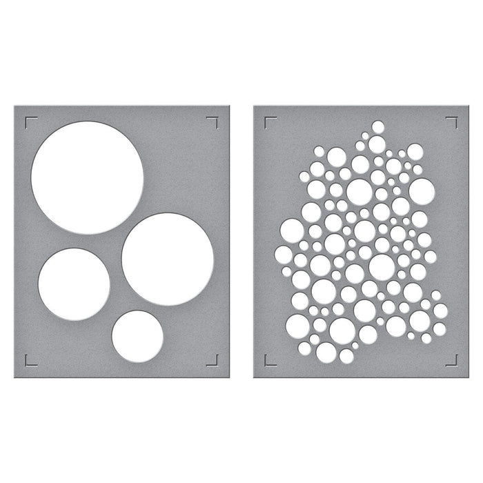 Lots of Circles Stencils by Lisa Horton