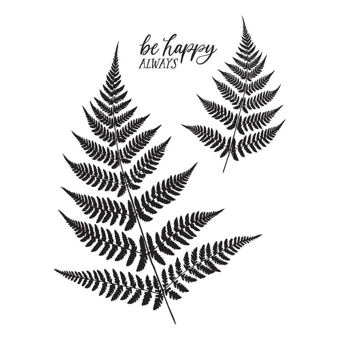 Lush Ferns BetterPress Plate from the Field Notes Collection