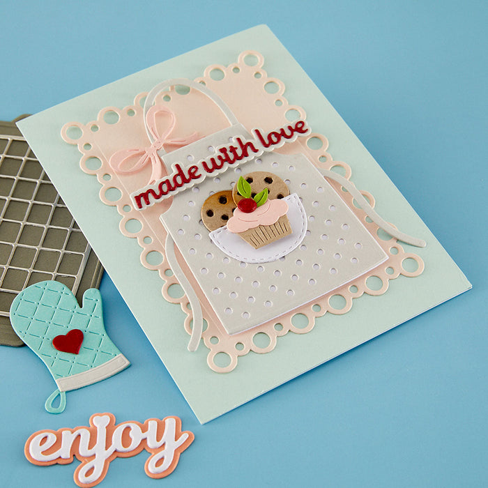 Made With Love Etched Dies by Tina Smith