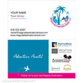 Magic Travel business cards PixelsPrinted