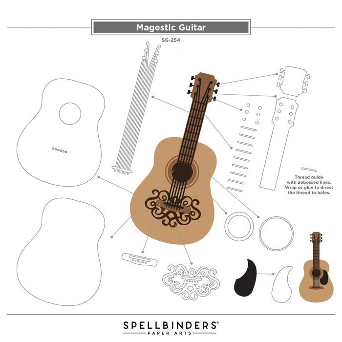 Majestic Guitar Box Creator Bundle  by Bibi Cameron