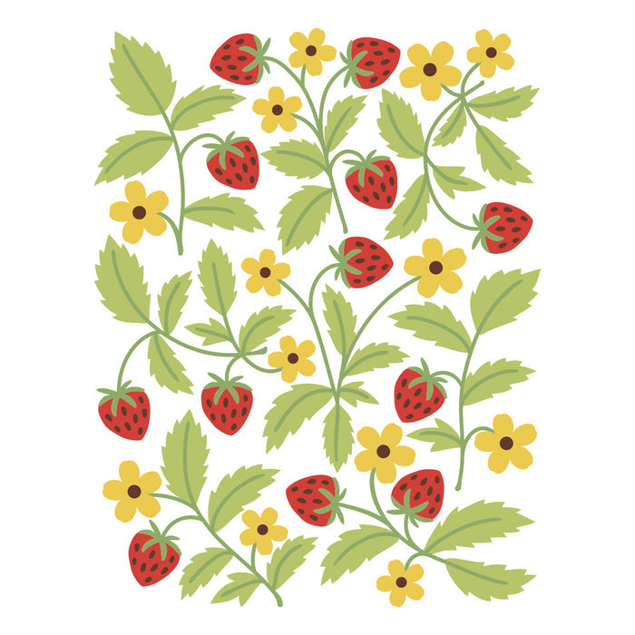 Market Berries - Stencil of the Month