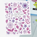 Meadow Blooms Cover Plate Die