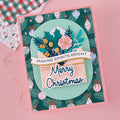 Merry Greetings Etched Dies
