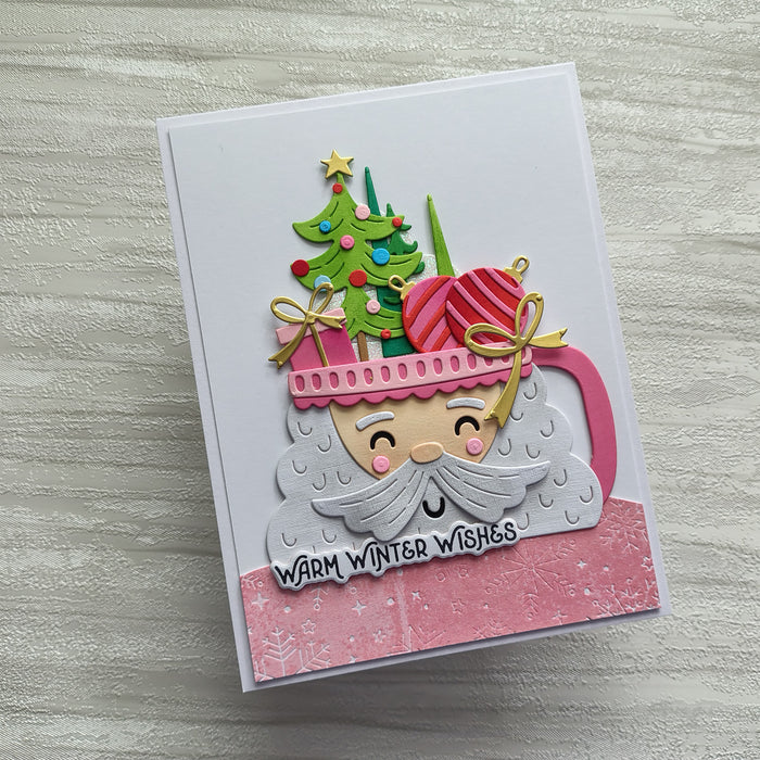 Merry Messages Press + Foil Plate & Die Set