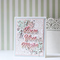 Mini Blooms and Sprigs Etched Dies from the Slimline Collection (S2-314) Hussena Calcuttawala Example 2
