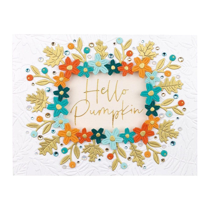 Mini Fall Blooms Etched Dies from the Fall Traditions Collection (S2-321) Product Example