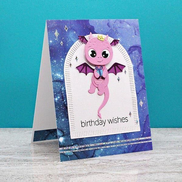Monster Birthday Die and Clear Stamp Bundle