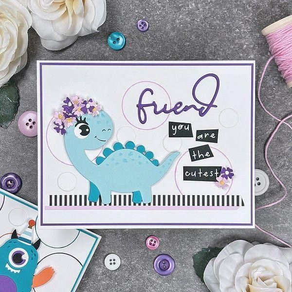 Monster Birthday Die and Clear Stamp Bundle