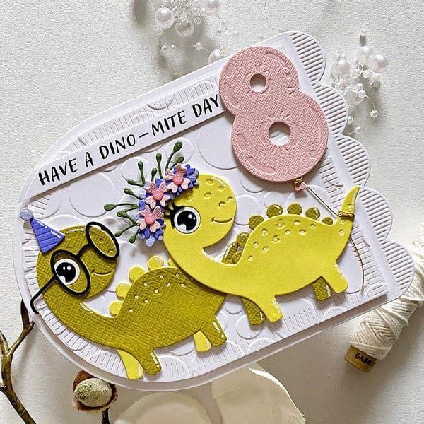Monster Birthday Die and Clear Stamp Bundle