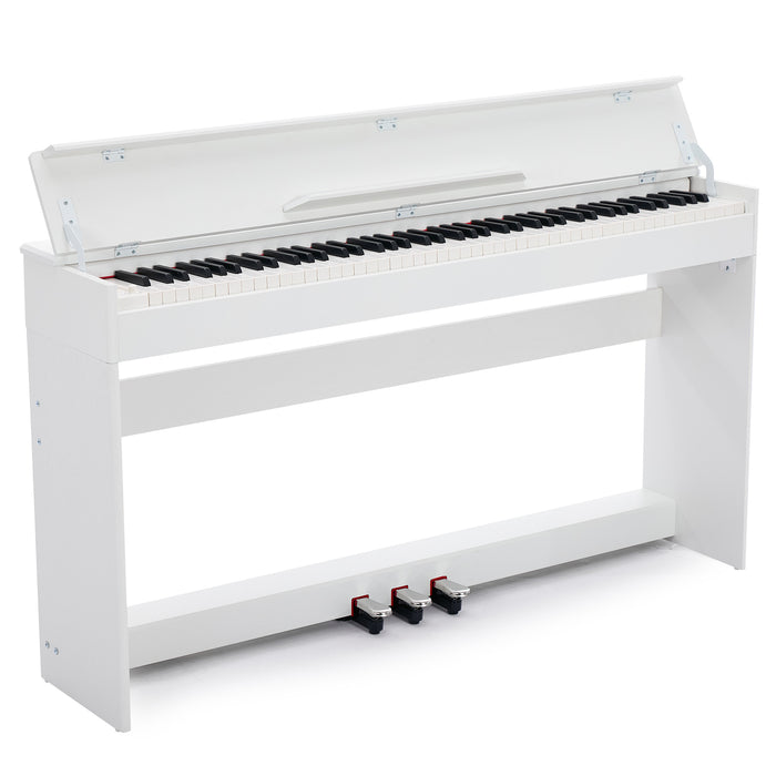MUSTAR MDP-1000/1100, 88-tasten Stehendes Digitalpiano, Halbgewichtete Tastatur, 3 Pedale, FSC-zertifizierte Holztastatur für Anfänger