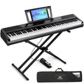 MUSTAR MEP-300, 88-Tasten-Digitalpiano mit halbgewichteten Tasten, tragbares elektronisches Keyboard, Anfänger-E-Piano