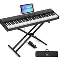 MUSTAR MEP-400, Bestes tragbares Keyboard-Piano für Anfänger, Digitalpiano mit 88 Tasten, E-Piano aus Holz