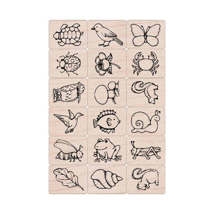 Nature Woodblock Ink 'n' Stamp