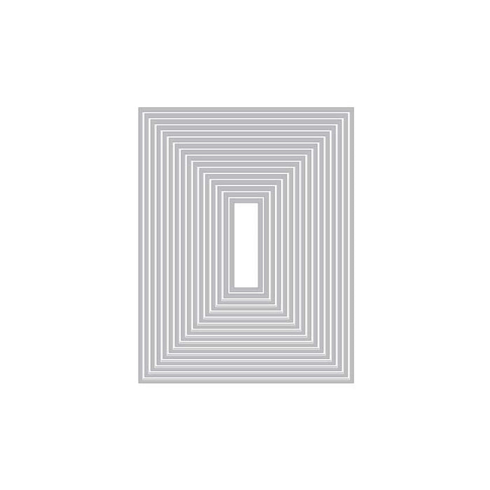 Nesting Rectangle Infinity Dies
