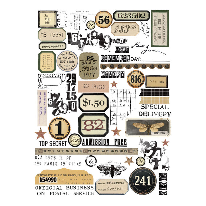 Noted Details Rub-ons by Esther Glas