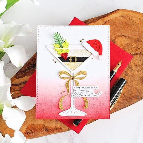 Olive Martinis Etched Dies