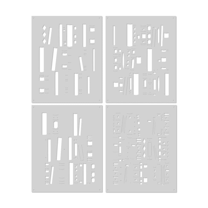 On the Shelf Layering Stencils of the Month - November 2025