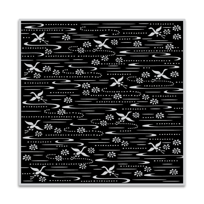 Origami Paper Bold Prints Cling Stamp