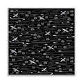 Origami Paper Bold Prints Cling Stamp