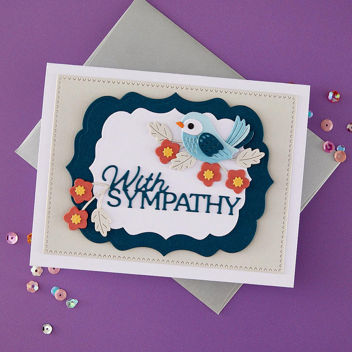 Ornate Scalloped Rectangle Frames