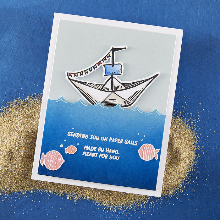 Paper Splash - Clear Stamp of the Month