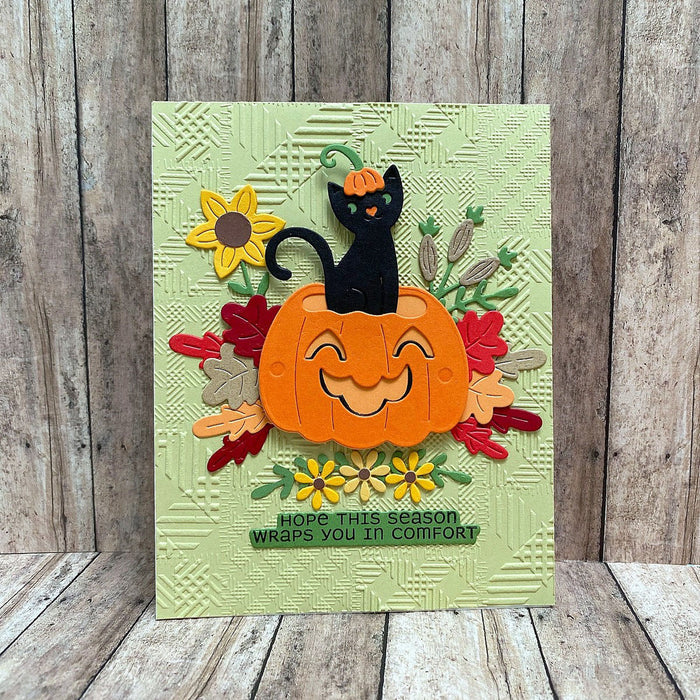 Patchwork - 3D Embossing Folder of the Month
