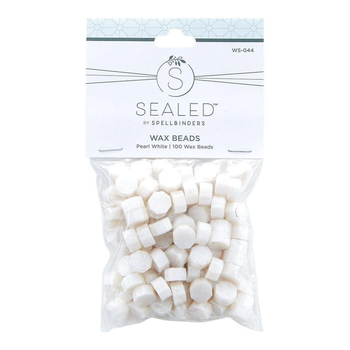 Pearl White Wax Beads