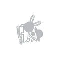 Peeking Bunny Die Set