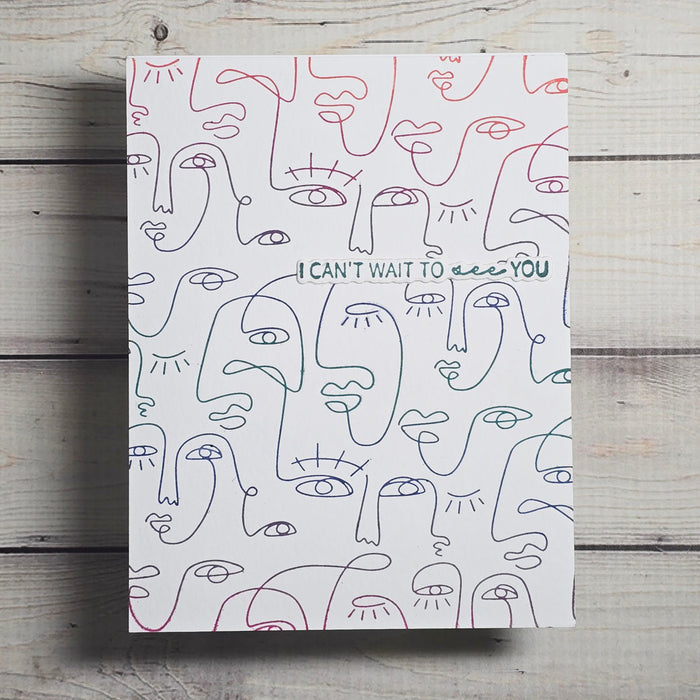 Perceptual Profiles Press + Foil Plate by Jaycee Gaspar
