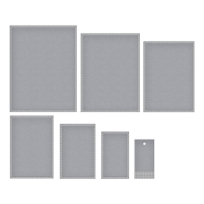 Perfect Touch Rectangles and Tag Etched Dies