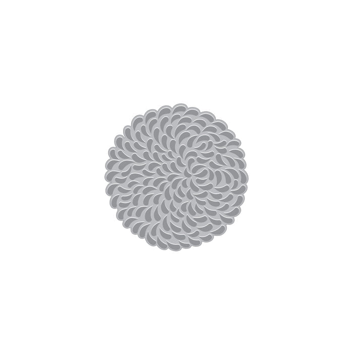 Petals Circle Letterpress + Foil Plate