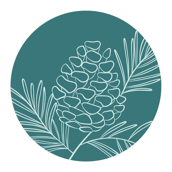 Pine Cone Spray Wax Seal Stamp