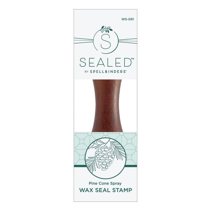 Pine Cone Spray Wax Seal Stamp