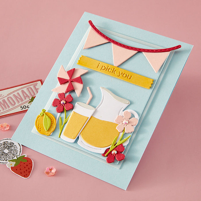 Pink Lemonade Die Bundle with Simple Stories