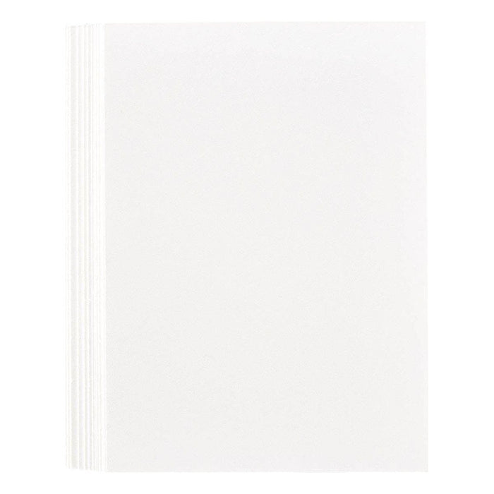 Porcelain BetterPress A7 Cotton Card Panels  - 25 Pack