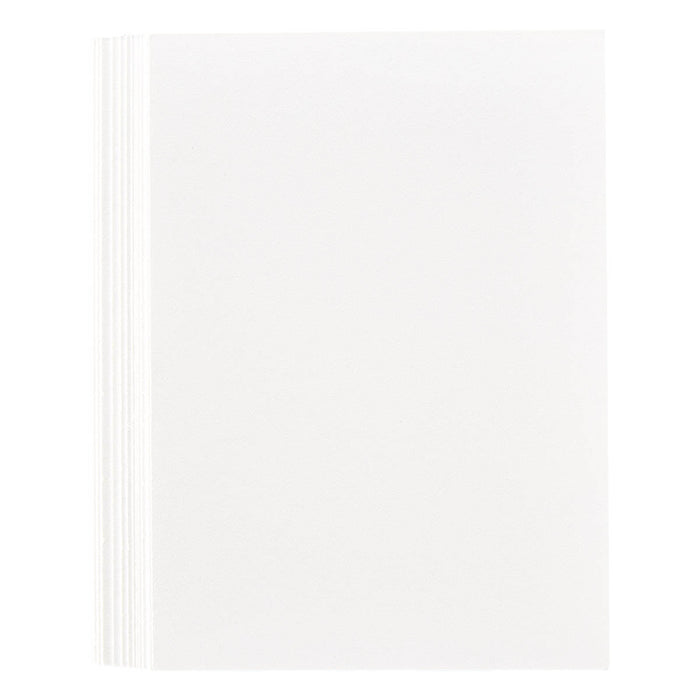 Porcelain Double Weight BetterPress A7 Cotton Card Panels  - 25 Pack