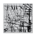 Power Lines Bold Prints Cling Stamp