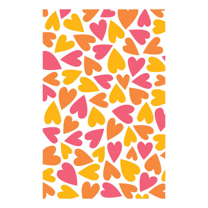Puffy Hearts 3D Folder and Stencil Bundle by Simon Hurley