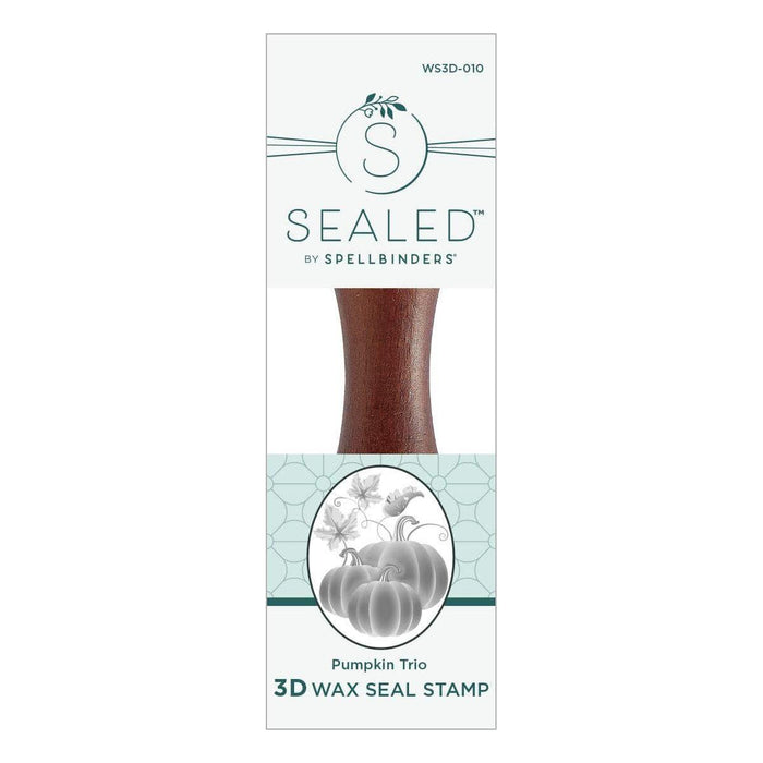 Pumpkin Trio 3D Wax Seal Stamp