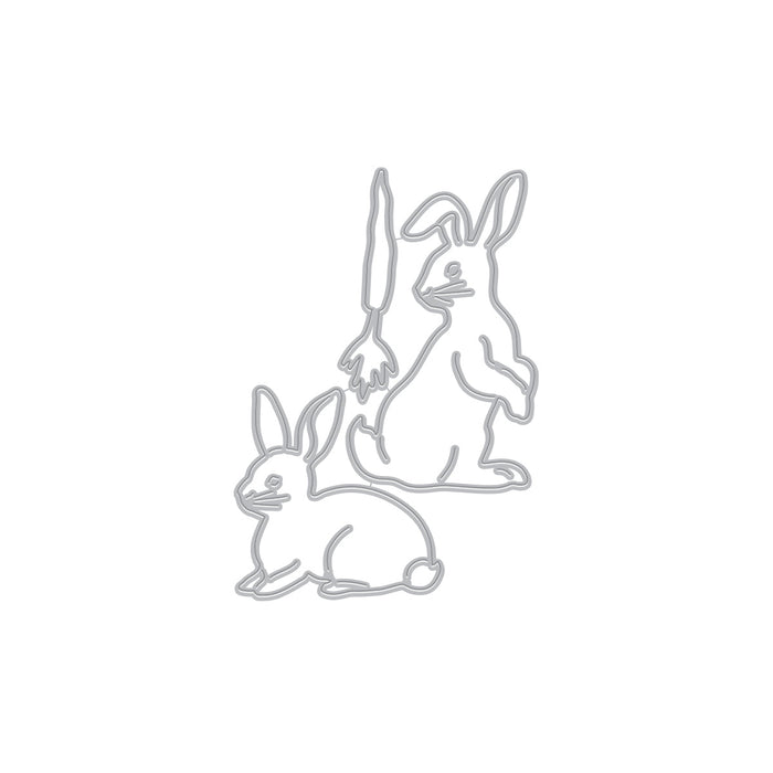 Rabbit Pair Die Set