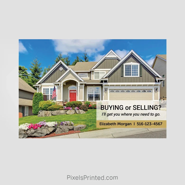 Realty One Group agent announcement postcards PixelsPrinted