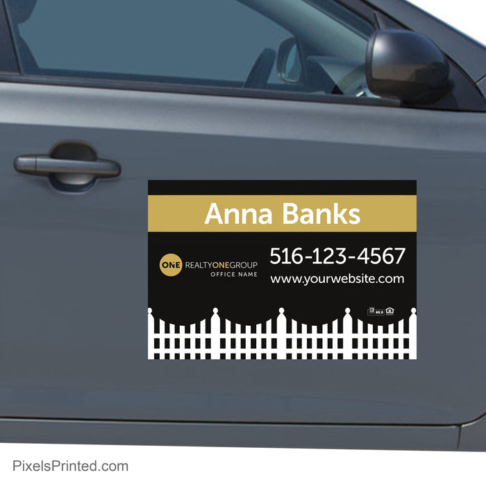 Realty ONE Group car decals PixelsPrinted