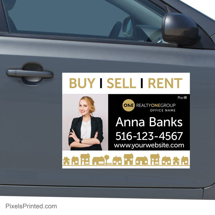 Realty ONE Group car decals PixelsPrinted