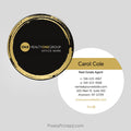 Realty ONE Group circle business cards Business Cards PixelsPrinted