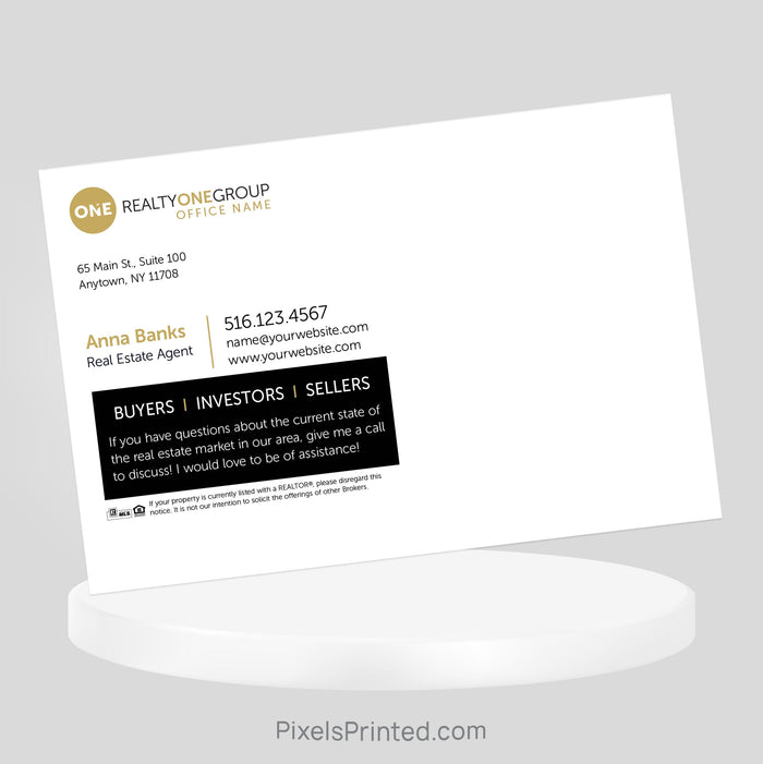 Realty One Group Fall Maintenance postcards PixelsPrinted